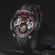 Peacock Plume Warrior Tourbillon Red - Watches.com - PAG0102 - Red