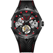 Peacock Plume Warrior Tourbillon Red - Watches.com - PAG0102 - Red