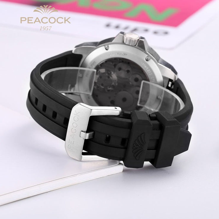 Peacock Time Color Tourbillon Black - Watches.com - P506 - 1 - Black