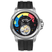 Peacock Time Color Tourbillon Black - Watches.com - P506 - 1 - Black