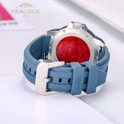 Peacock Time Color Tourbillon Blue - Watches.com - P506 - 1 - Blue