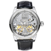 Peacock Witness Double Tourbillon Silver Steel - Watches.com - P531 - 3