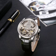 Peacock Witness Double Tourbillon Silver Steel - Watches.com - P531 - 3