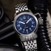 Praesidus A - 5 UDT Automatic Blue Sunray - Watches.com - P - 38 - UDT - BLRSG