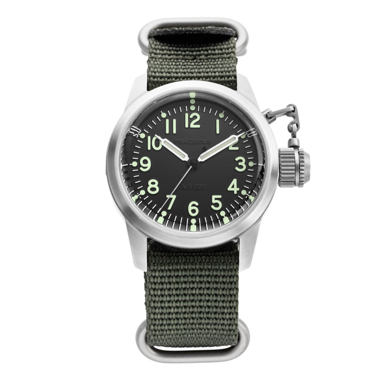 Praesidus A - 5 UDT Automatic OG - 107 NATO - Watches.com - P - 38 - UDT - GRNSG