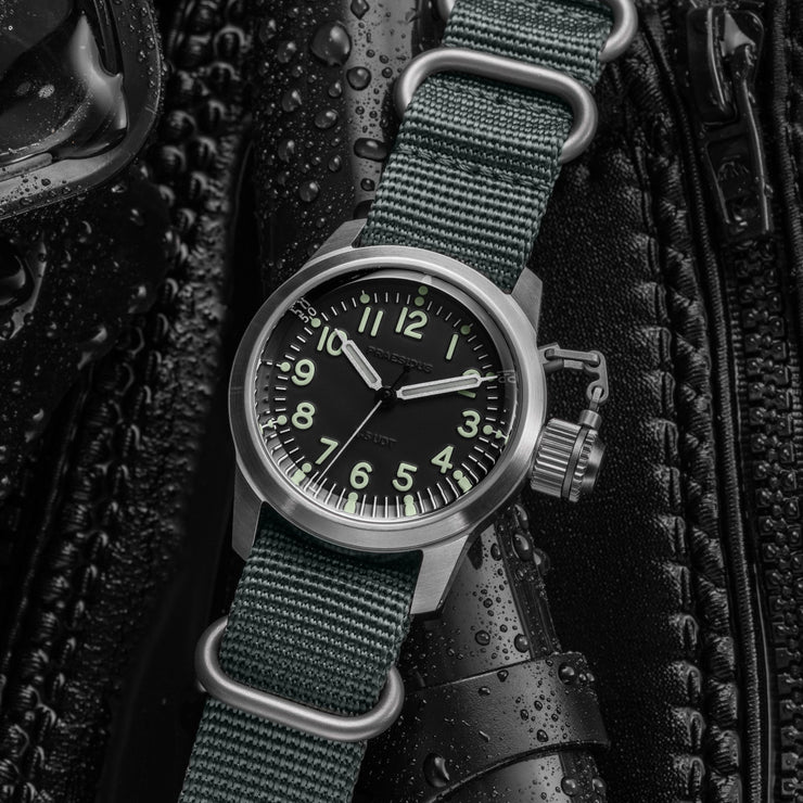 Praesidus A - 5 UDT Automatic OG - 107 NATO - Watches.com - P - 38 - UDT - GRNSG