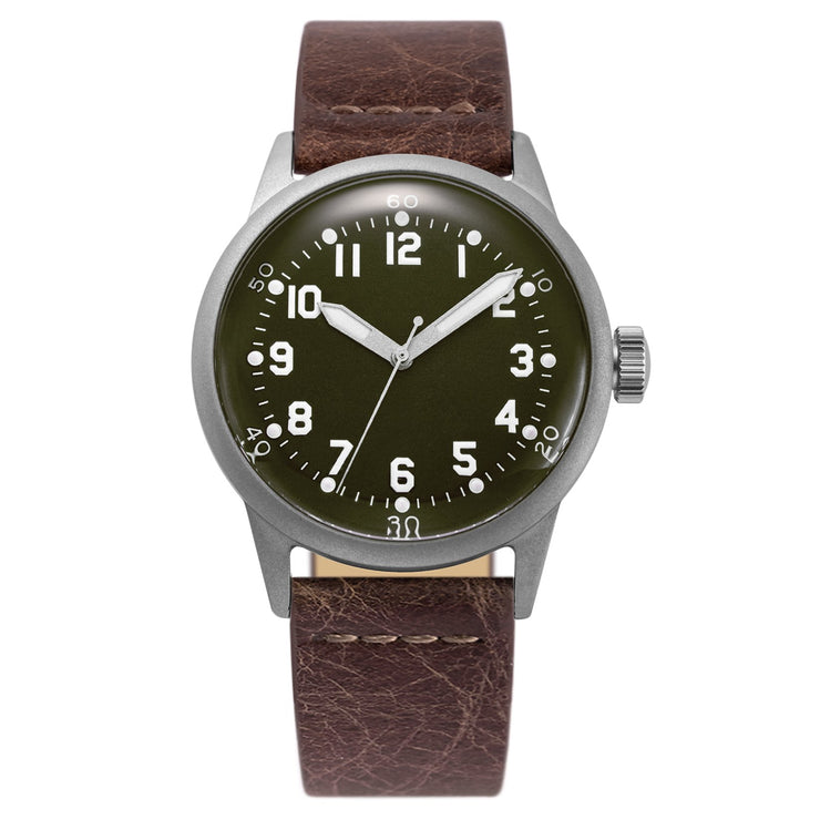 Praesidus C - 47 D - DAY Automatic Olive Green - Watches.com - P - 38 - C47 - D - DBRSG