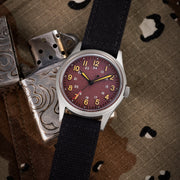 Praesidus Desert Field Mesa Red Limited Edition - Watches.com - P - 34 - JFD - MDR - BCK1