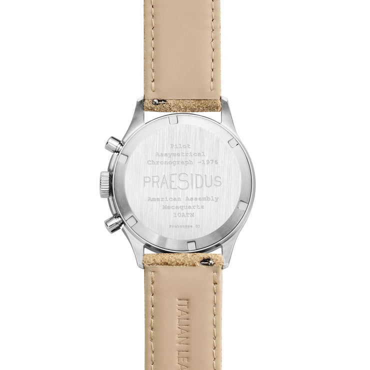 Praesidus PAC - 76 Chronograph Sand Leather - Watches.com - P - 38 - P76 - MB - RBRK1