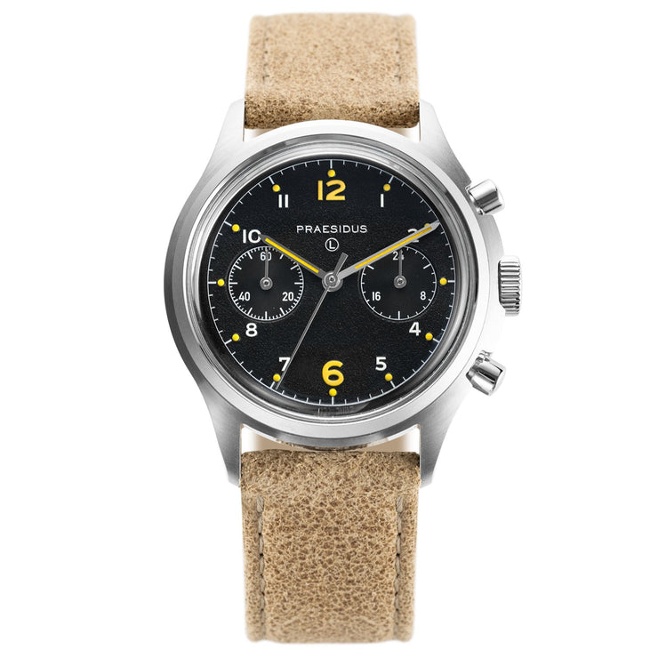 Praesidus PAC - 76 Chronograph Sand Leather - Watches.com - P - 38 - P76 - MB - RBRK1