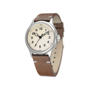 Praesidus Service Watch Leather White - Watches.com - P - 38 - MIC - D