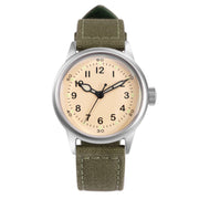 Praesidus Tom Rice Canvas Automatic Cream - Watches.com - P - 38 - MIC - GRSG