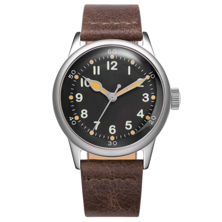 Praesidus Tom Rice Leather Automatic Black - Watches.com - P - 38 - MB - DBRSG