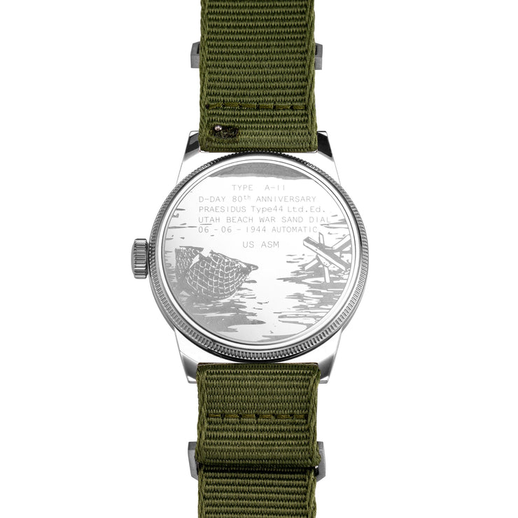 Praesidus UTAH Beach A - 11 - Khaki Green - Watches.com - P - 38 - SDGR - GRNAG