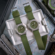 Prevail Onward Future Field Watch Explorer Compass Green - Watches.com - ON - EXP - GRN