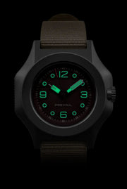 Prevail Onward Future Field Watch Explorer Shovelhead - Watches.com - ON - EXP - BRN