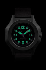 Prevail Onward Future Field Watch Explorer Standard Black - Watches.com - ON - EXP - BLK