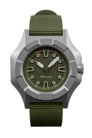 Prevail Onward Future Field Watch Tactical Compass Green - Watches.com - ON - TAC - GRN