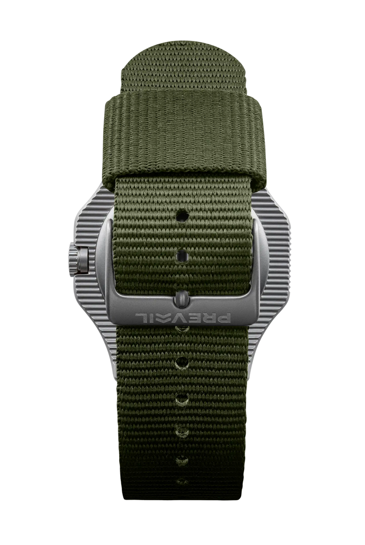 Prevail Onward Future Field Watch Tactical Compass Green - Watches.com - ON - TAC - GRN