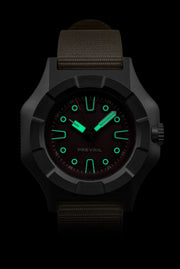 Prevail Onward Future Field Watch Tactical Shovelhead - Watches.com - ON - TAC - BRN