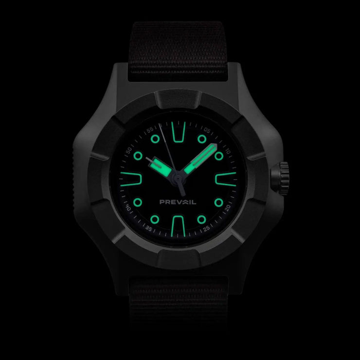 Prevail Onward Future Field Watch Tactical Standard Black - Watches.com - ON - TAC - BLK