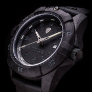 ProTek Carbon Dive 1000 Series Tritium All Black - Watches.com - PT1001