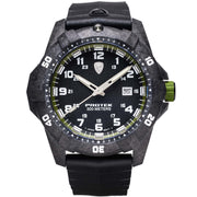 ProTek Carbon Dive 1000 Series Tritium Black Green - Watches.com - PT1005