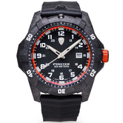 ProTek Carbon Dive 1000 Series Tritium Black Orange - Watches.com - PT1004