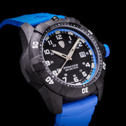 ProTek Carbon Dive 1000 Series Tritium Blue - Watches.com - PT1003B