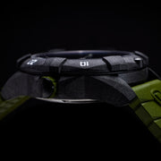 ProTek Carbon Dive 1000 Series Tritium Green - Watches.com - PT1005G