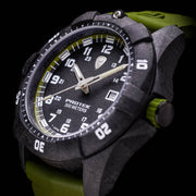 ProTek Carbon Dive 1000 Series Tritium Green - Watches.com - PT1005G