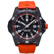 ProTek Carbon Dive 1000 Series Tritium Orange - Watches.com - PT1004O