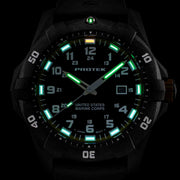 ProTek Carbon USMC Series Dive All Black - Watches.com - PT1011