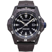 ProTek Carbon USMC Series Dive Black Blue - Watches.com - PT1013