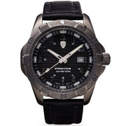 ProTek Steel Dive 2000 Series Tritium Black Gunmetal - Watches.com - PT2002