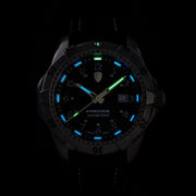 ProTek Steel Dive 2000 Series Tritium Black Gunmetal - Watches.com - PT2002