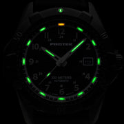 ProTek Steel Dive PT2202BR Automatic SS Black - Watches.com - PT2202BR