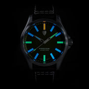 ProTek Titanium Field 3000 Series Tritium Black - Watches.com - PT3002