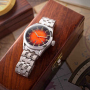 Recta Cavalier 3 Hands Date Orange - Watches.com - RT - 3005 - 55