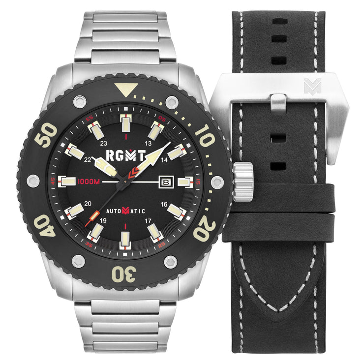 RGMT All - Brite Automatic Stealth Black - Watches.com - RG - 8056 - 11