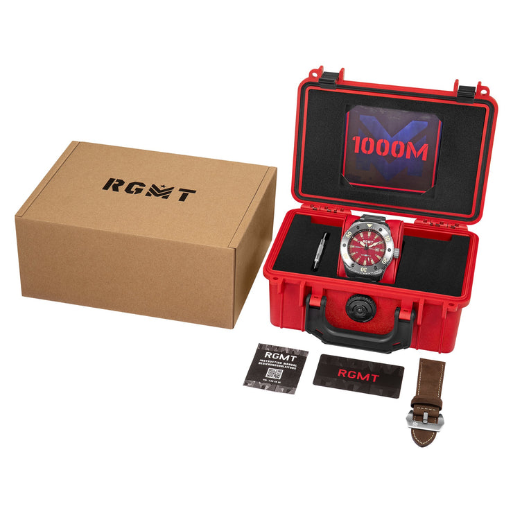 RGMT All - Brite Automatic Surge Red - Watches.com - RG - 8056 - 33