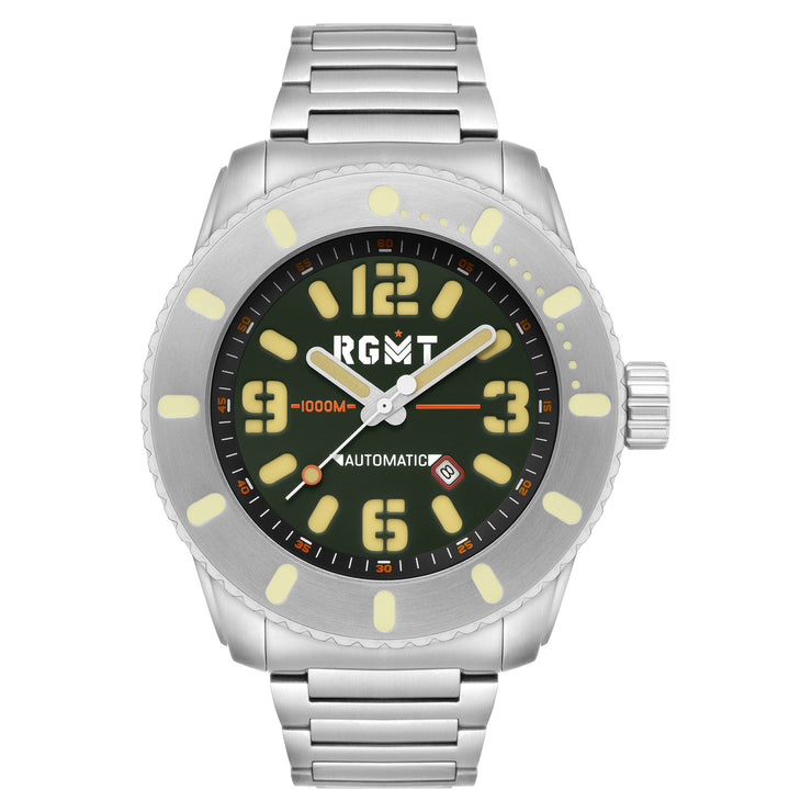 RGMT All - Brite Automatic Troop Green - Watches.com - RG - 8053 - 44