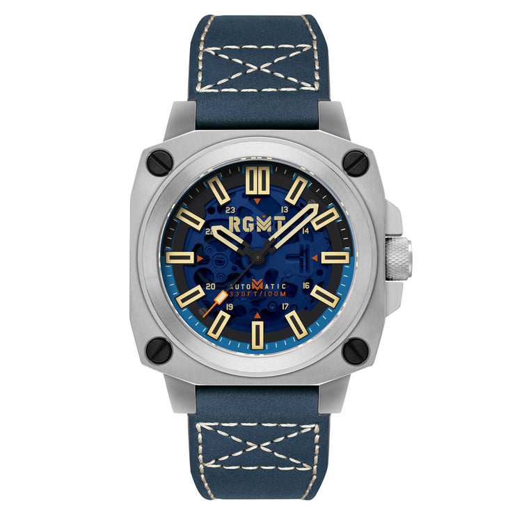 RGMT Altimeter Skeleton Automatic Admiral Blue - Watches.com - RG - 8064 - 01