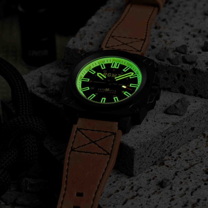 RGMT Altimeter Skeleton Automatic Black Camo angled shot picture