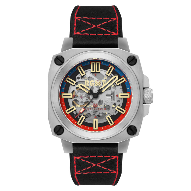 RGMT Altimeter Skeleton Automatic Navy Blue - Watches.com - RG - 8064 - 02