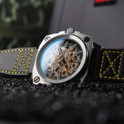 RGMT Altimeter Skeleton Automatic Ops Yellow - Watches.com - RG - 8064 - 03