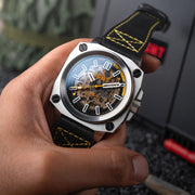 RGMT Altimeter Skeleton Automatic Ops Yellow - Watches.com - RG - 8064 - 03