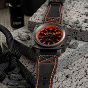 RGMT Altimeter Skeleton Automatic Orange Grey - Watches.com - RG - 8033 - 05