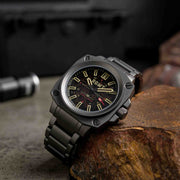 RGMT Altimeter Skeleton Automatic Sandblast Black - Watches.com - RG - 8033 - 55