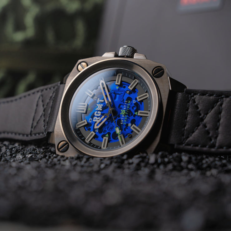 RGMT Altimeter Skeleton Automatic Slate Grey - Watches.com - RG - 8064 - 05